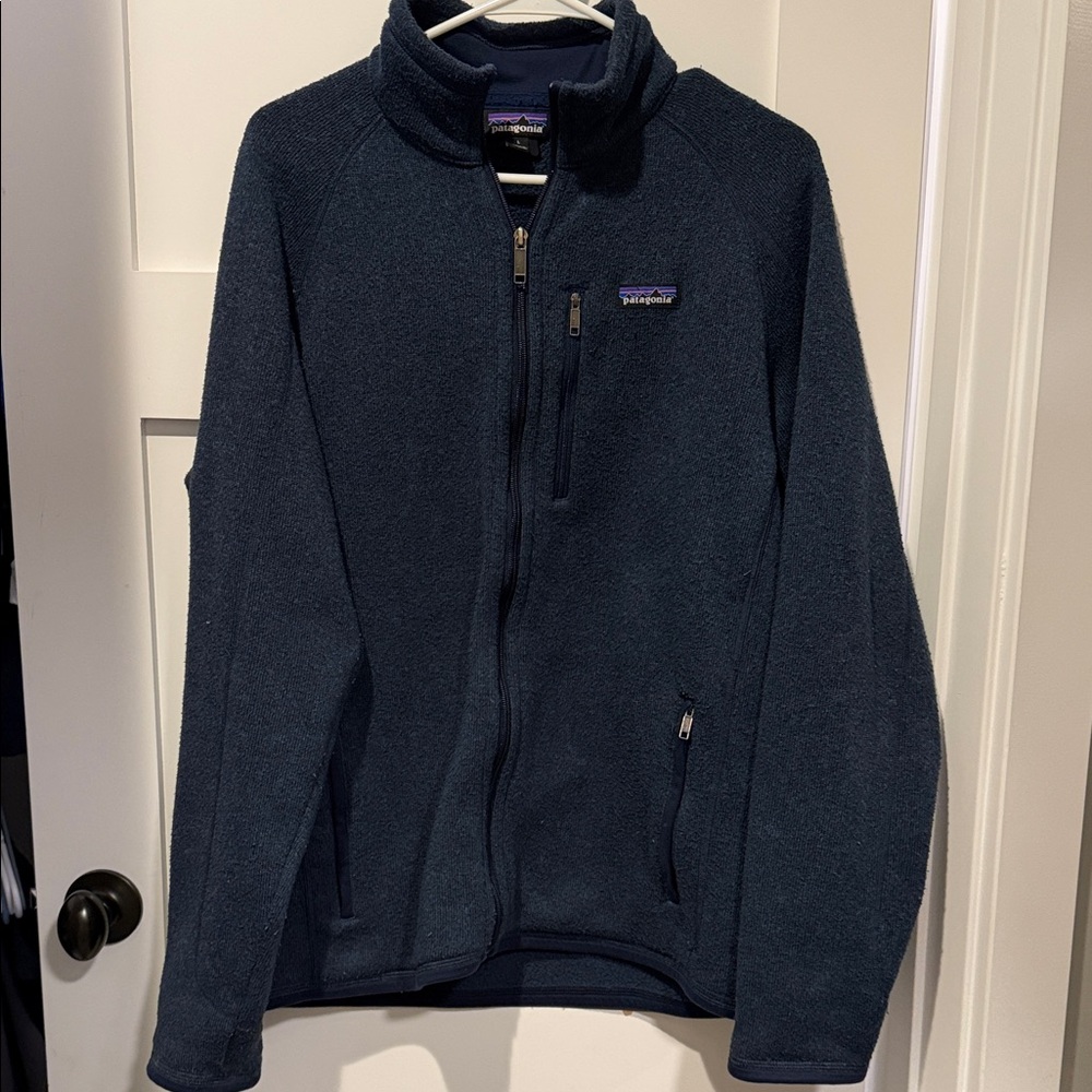 Patagonia Dark Blue Fleece Jacket